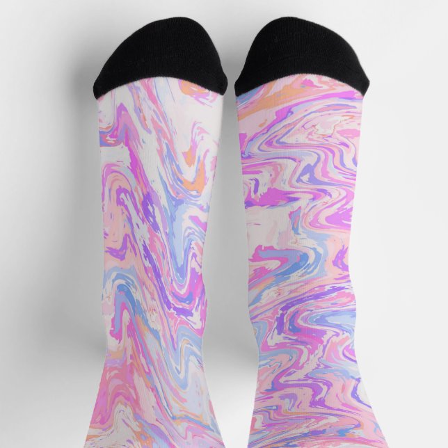Chaussette Chaussettes Funky Waves (Haut)