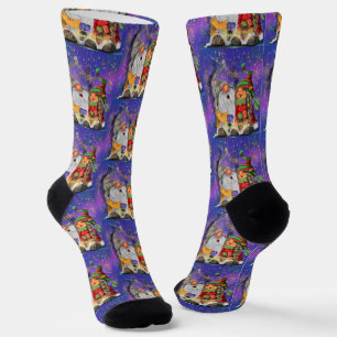 Chaussette Chaussettes Gnome de Noël