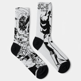 Chaussette Chaussettes grises légères SCI-FI Classic