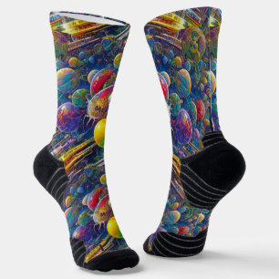 Chaussette chaussettes hautes performances Space Race