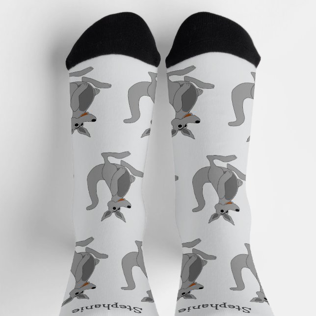 Chaussette Chaussettes Kangaroo Design (Haut)