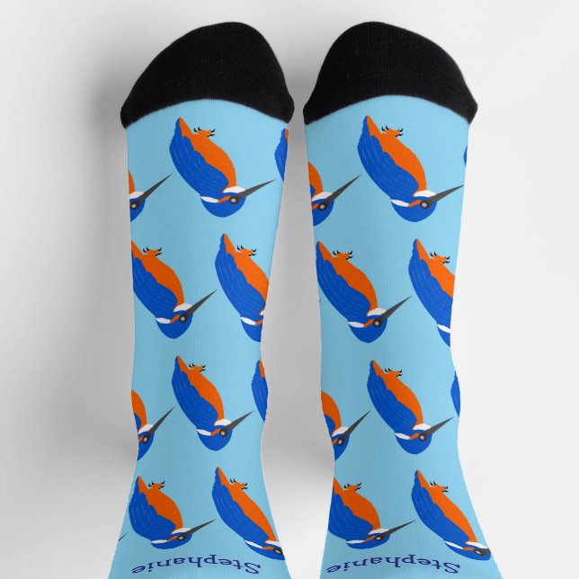Chaussette Chaussettes Kingfisher Design (Haut)