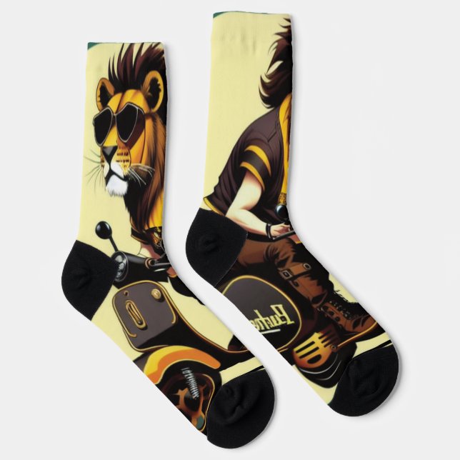 Chaussette Chaussettes Lion (Droite)