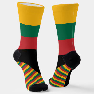 Chaussette Chaussettes lituaniennes, couleurs du drapeau litu