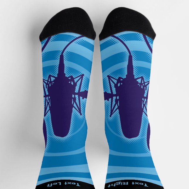 Chaussette Chaussettes Microphone Studio (Haut)