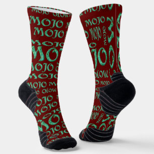 Chaussette Chaussettes mojo rouge haute performance