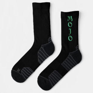 Chaussette Chaussettes mojo vert et noir haute performance