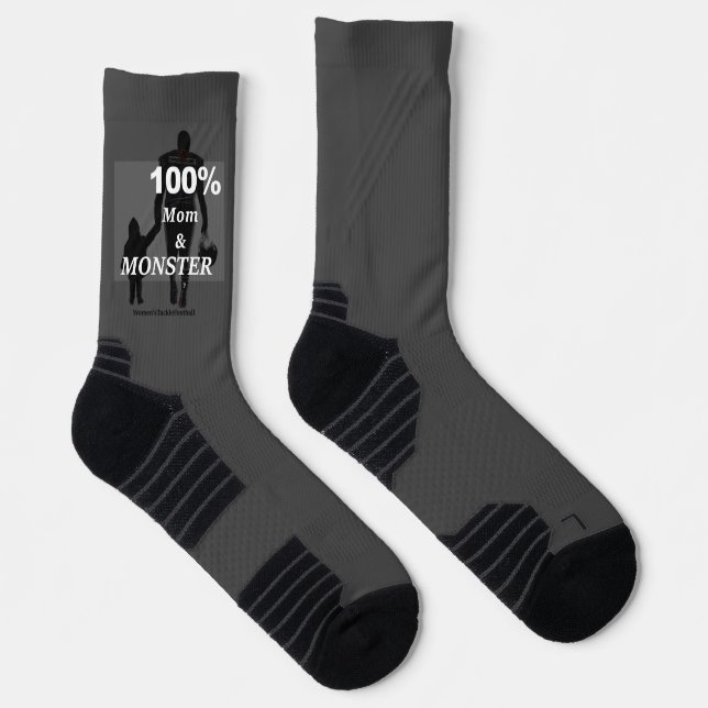 Chaussette Chaussettes Monster Mom (Droite)
