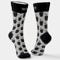 Chaussettes Motif blanc Apple