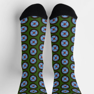Chaussette chaussettes motif compas