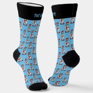 Chaussette Chaussettes Motif de dessin Tsolias