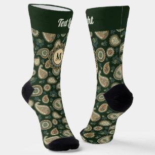 Chaussette Chaussettes Motifs Cypress Paisley
