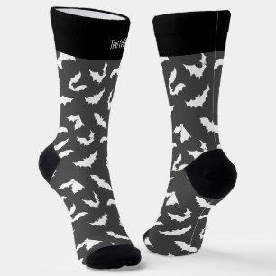 Chaussette Chaussettes Motifs en silhouettes de chauve-souris
