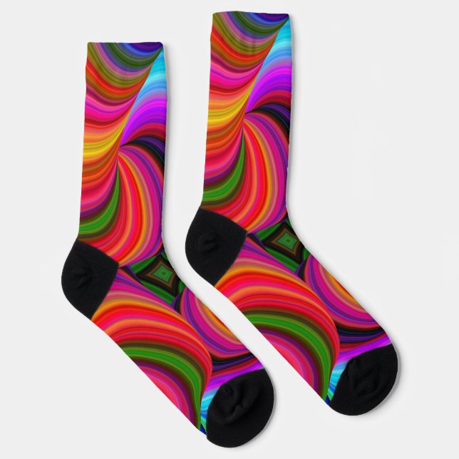 Chaussette Chaussettes Motifs folles (Droite)