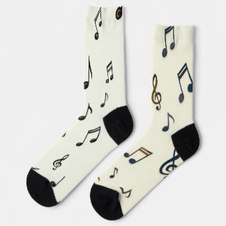 Chaussette Chaussettes motifs musicales