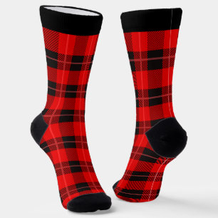 Chaussette Chaussettes motifs rouges et blanches pour Noël