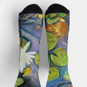 Chaussette Chaussettes Nénuphar en Fleurs
