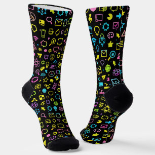 Chaussette Chaussettes Néon Zoynk 0047527