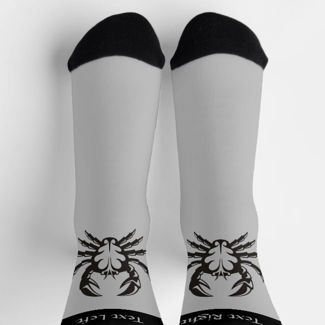 Chaussette Chaussettes noires de crabe (Haut)