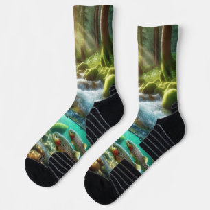 Chaussette Chaussettes Omble de Fontaine