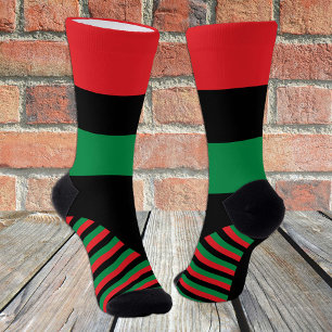 Chaussette Chaussettes panafricaines, Symbole du drapeau unie