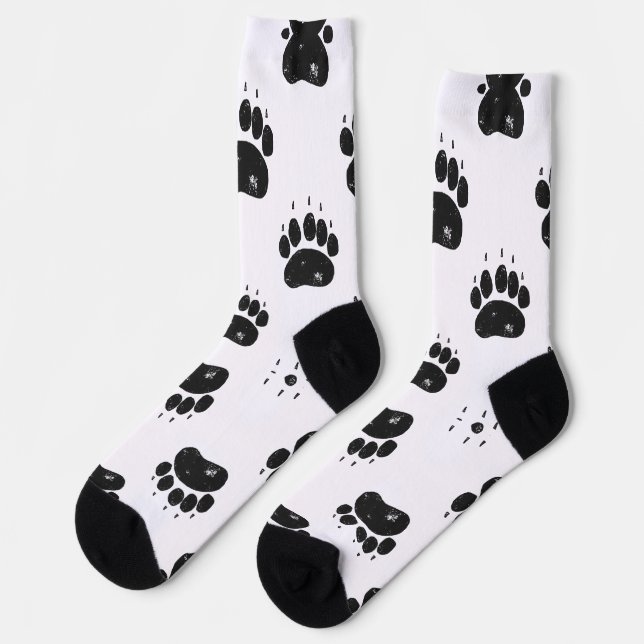 Chaussette Chaussettes Paw Ours (Gauche)
