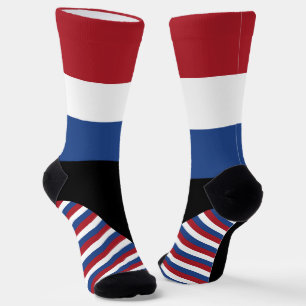 Chaussette Chaussettes Pays-Bas, couleurs hollandaises / spor