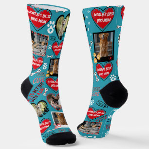 Chaussette Chaussettes personnalisées au visage de chien, Pho