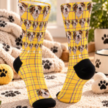 Chaussettes personnalisées avec photo de compagnie