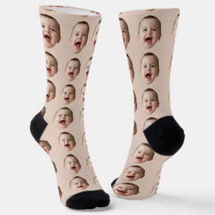 Chaussette Chaussettes personnalisées avec photo de visage