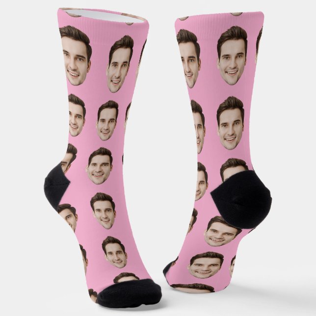 Chaussette Chaussettes personnalisées pour visage Chaussettes (Angulaire)