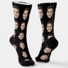 Chaussettes personnalisées pour visage Chaussettes