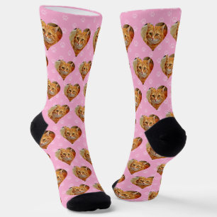 Chaussette Chaussettes photo pour animaux domestiques personn