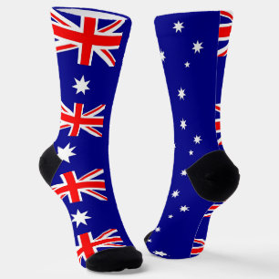 Chaussette Chaussettes pour femmes avec drapeau d'Australie