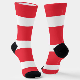 Chaussette Chaussettes pour femmes avec drapeau d'Autriche