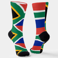 Chaussettes pour femmes avec le drapeau de l'Afriq