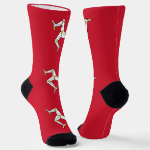 Chaussette Chaussettes pour femmes avec le drapeau de l'île d
