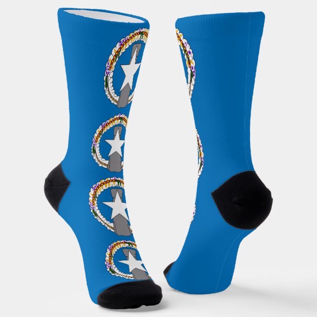 Chaussette Chaussettes pour femmes avec le drapeau de Mariana (Angulaire)