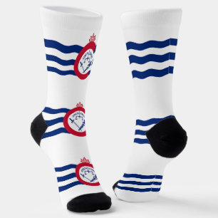 Chaussette Chaussettes pour hommes avec drapeau de Cincinnati