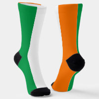 Chaussettes pour hommes avec drapeau d'Irlande