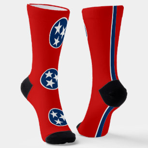 Chaussette Chaussettes pour hommes avec drapeau du Tennessee