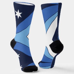 Chaussette Chaussettes pour hommes avec le drapeau de Columbi