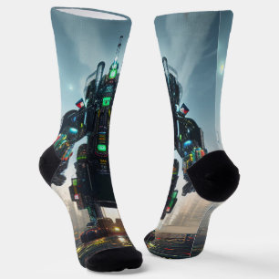 Chaussette Chaussettes premium Robot 4