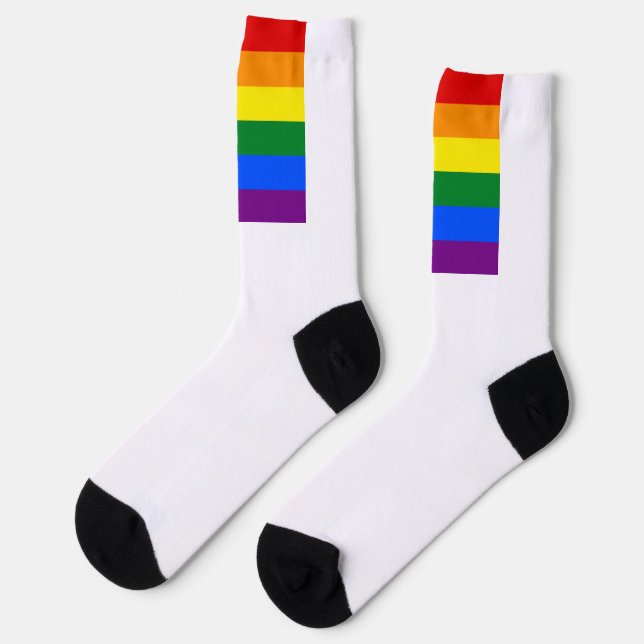 Chaussette Chaussettes Rainbow Pride (Gauche)