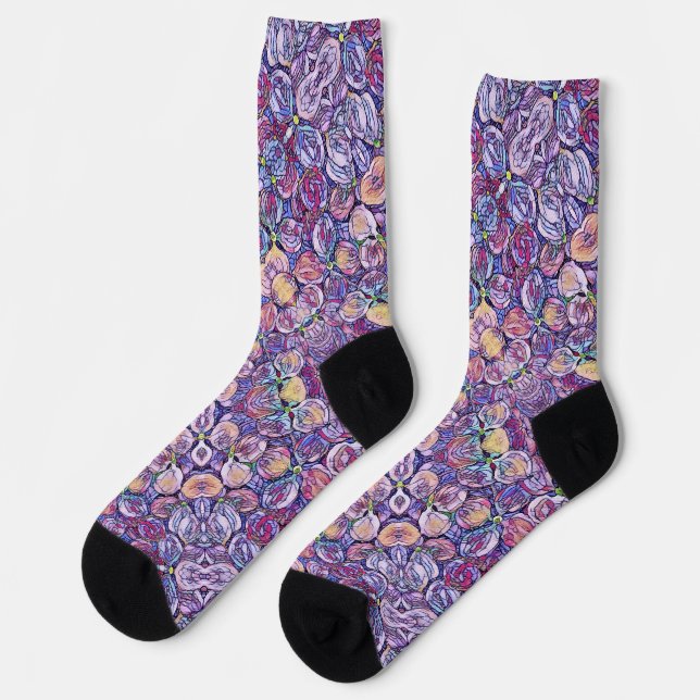 Chaussette Chaussettes - SG Hydrangeas (Gauche)