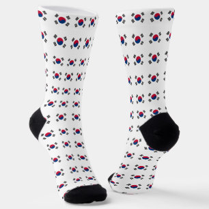 Chaussette Chaussettes sud-coréennes, mode patriotique drapea