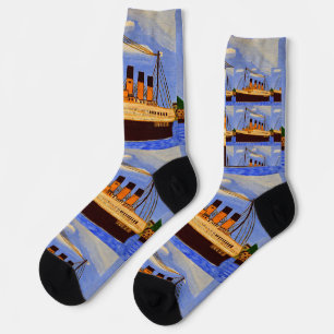 Chaussette Chaussettes Titanic de navire