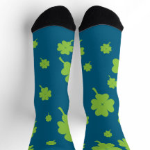 Chaussettes Trèfle à quatre feuilles Lucky pour la