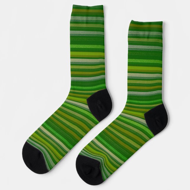 Chaussette Chaussettes Vintages vertes (Gauche)