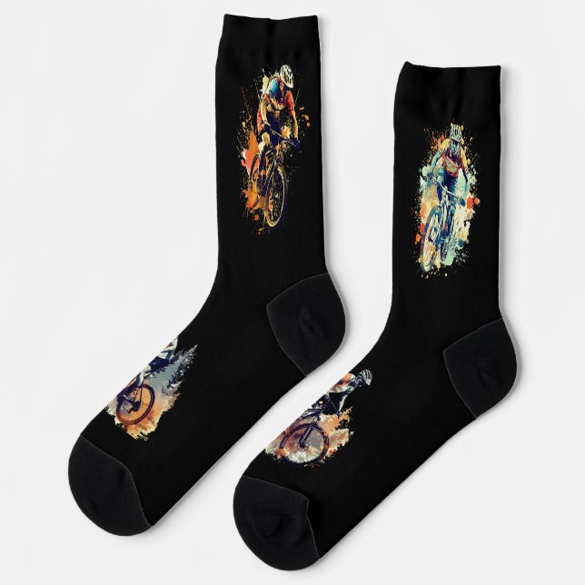 Chaussette Chaussettes VTT MTB (Gauche)